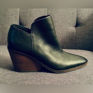 Lucky Brand Leather Ankle Booties